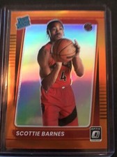 2021-22 Panini Donruss Optic Scottie Barnes Orange Prizm Rated Rookie # /199