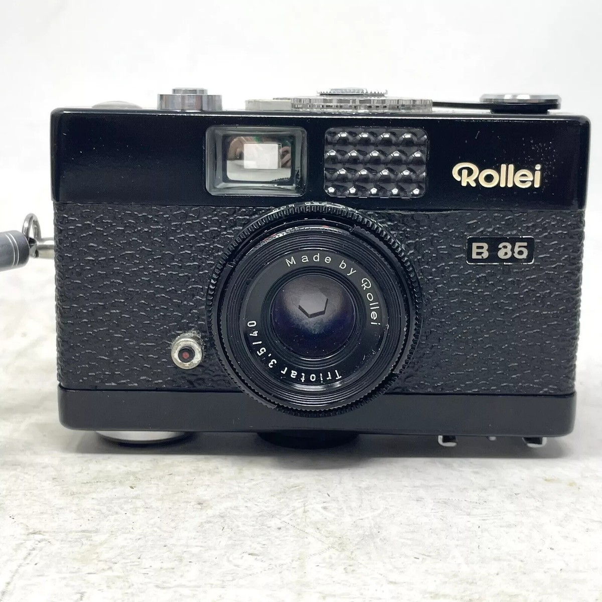 Rollei B35 Triotar 40mm F3.5 フィルムカメラ Rollei B 35 Film Camera w/40mm f3.5 Triotar Lens B35 Black