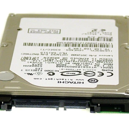 Hitachi 40GB 5400RPM 2.5" SATA 1.5Gbps Hard Drive HTS541040G9SA00 Lenovo 39T2600 - Image 3 of 4