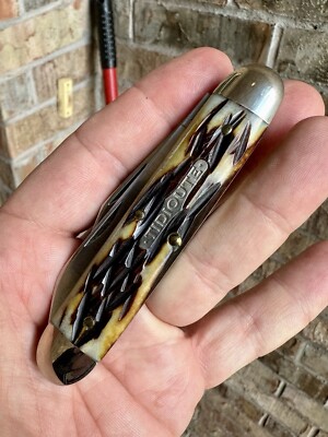 New 1 of 52 2008 Great Eastern Cutlery 54 Big Jack Burnt Grizzly