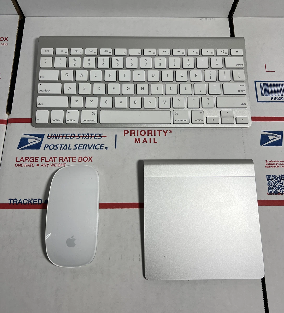 Apple A1314 Wireless Keyboard & A1296 Mouse & A1339 Trackpad-SAME DAY -WARRANTY*