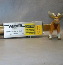 WSPM-24-48-A-PAR Welker Pneumatic Actuator w/ Welker WSCYL-24-2-A-PAR-ST