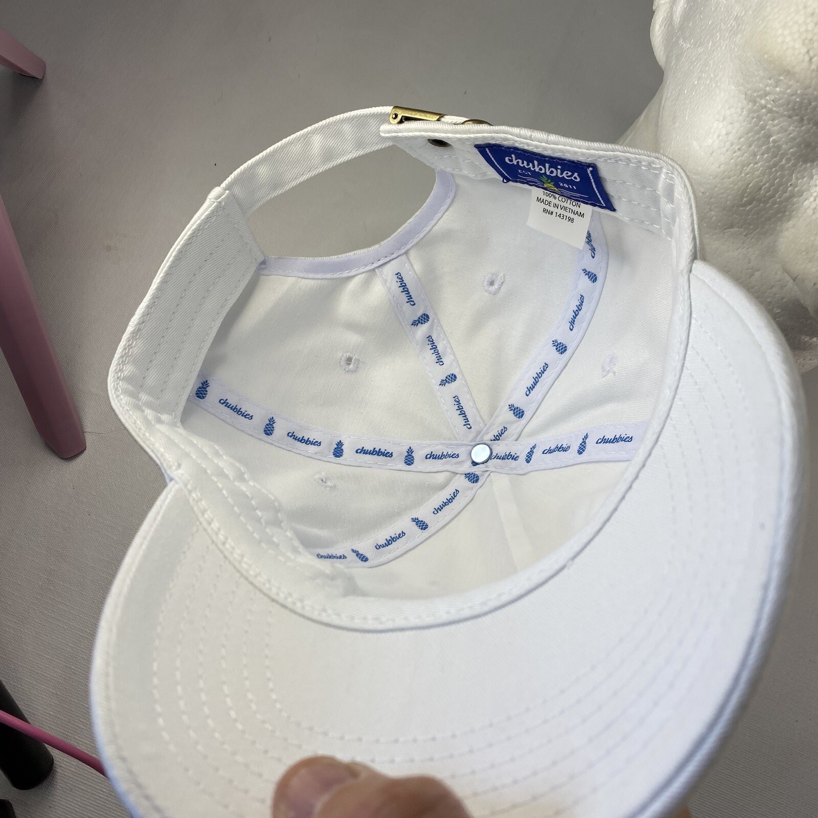 Chubbies Strapback Baseball Cap Hat The Weekend H… - image 5