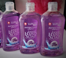LUXURY HYGIENE & PROTECT Soft Liquid Hand Soap LAVENDER 16.9 oz (500 mL) 3-Pack 0.87 per fl oz