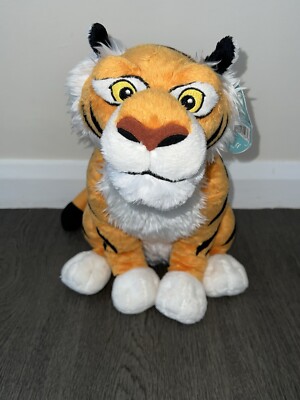 Disney Store Aladdin Rajah Prinzessin Jasmin Haustier Tiger weiches Plüschtier Stofftier