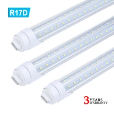 T8 8FT R17D HO Led Tube Light 45W 65W 90W 8' Led Bulb 8Foot Led Shop Light 6000K