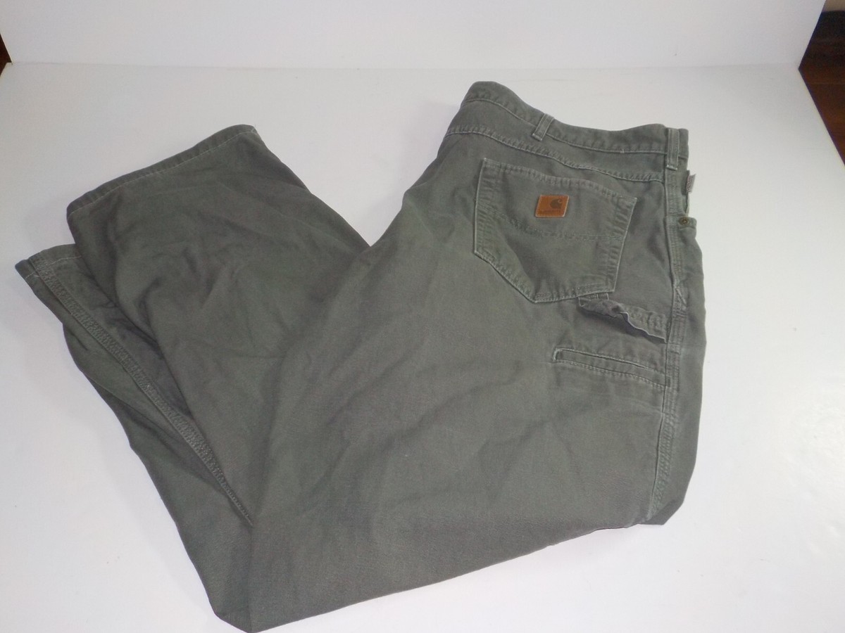 Mens Carhartt Carpenter Loose original Fit Pants B159 DMS Dark