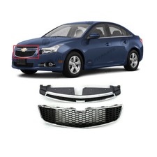 2011-2014 Chevrolet Cruze Sedan 2-piece Front Grille Set Gm1200623 96981100 2011-2014 Chevrolet Cruze Sedan 2-piece Front Grille Set Gm1200623 96981100