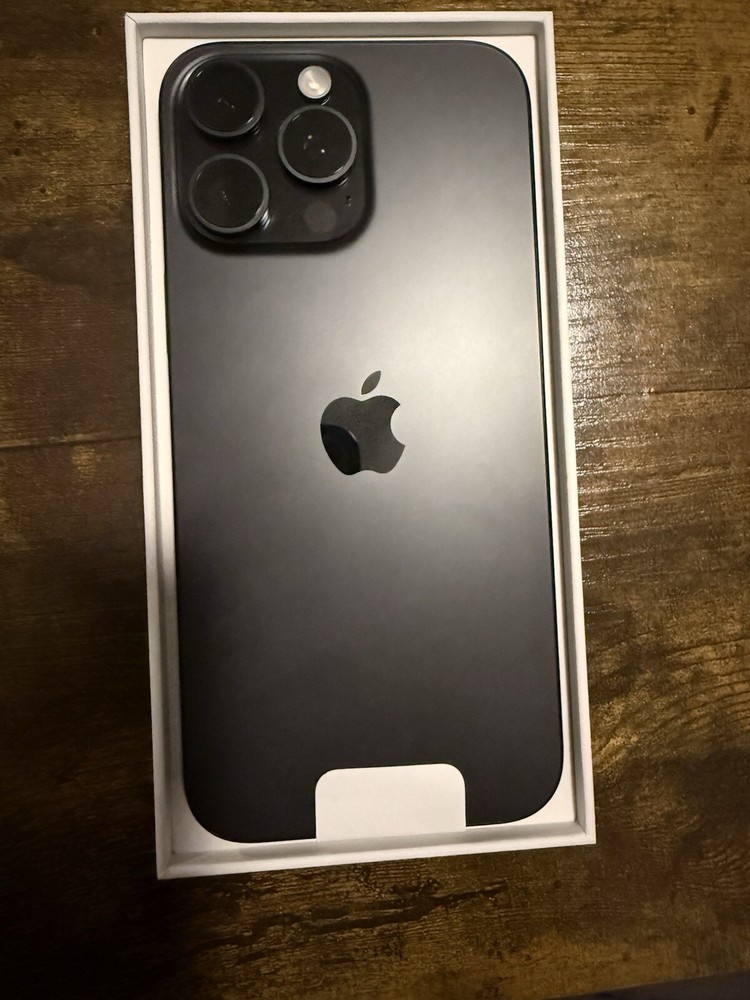 iPhone 16 Pro Max 16 Black Titanium-256GB
