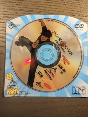 Jackie Chan Adventures - AOL CD-ROM - General Mills - 2 episodes