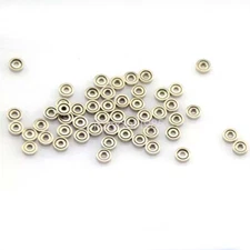 100pcs Lot 681XZZ Micro Mini Deep Groove Double Shielded Ball Bearing Toy Ring
