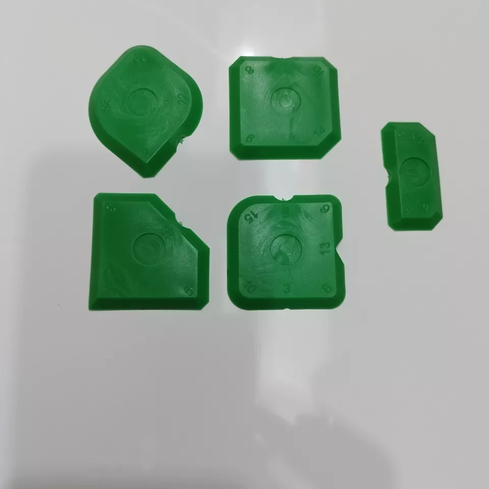 Fugenglätter Set Silikonspachtel Silikonglätter Silikon abzieher Abzieher 5-tlg - Bild 3 von 4