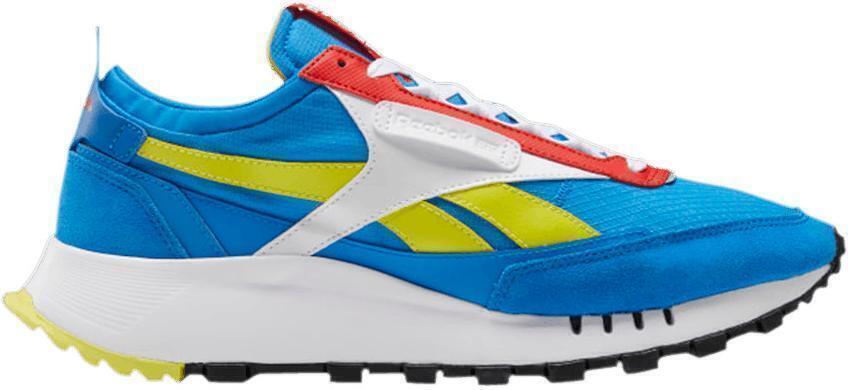 Size 9.5 - Reebok Classic Leather Legacy Dynamic Blue Red