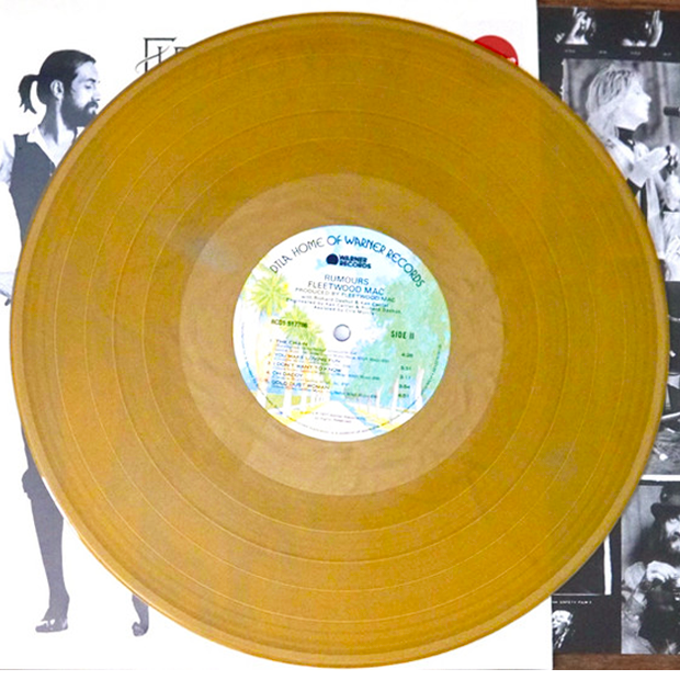 フリートウッド・マック　Rumours 噂　限定盤 ゴールド・カラー LP Fleetwood Mac : Rumours (Exclusive Limited Edition Gold