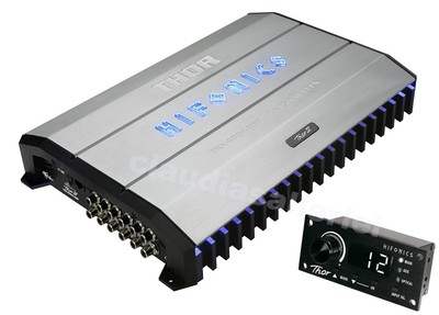 HIFONICS THOR TRX 4004DSP HIGH-END 4 KANAL VERSTÄRKER MIT 8 KANAL DSP PROZESSOR