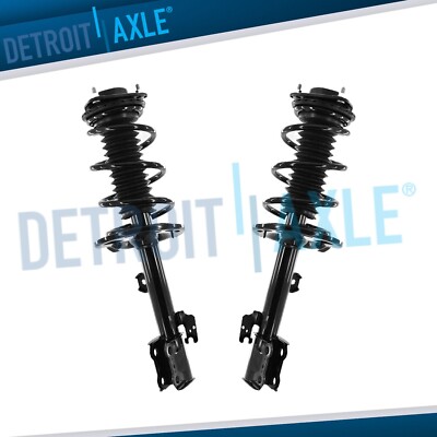Pair Front Struts with Coil Spring Assembly for 2016 - 2019 Lexus RX350 RX350L