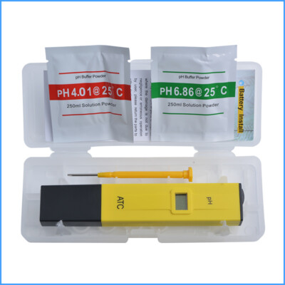 Digital Electric PH Meter LCD Tester Water Test Pen Hydroponics Aquarium Pool 