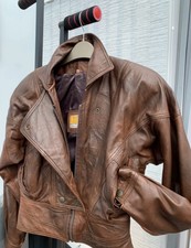 Ladies Leather Jacket Size 10