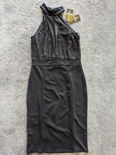 🛍️QUIZ Black Special Occasion Dress Size UK 6,RRP£30