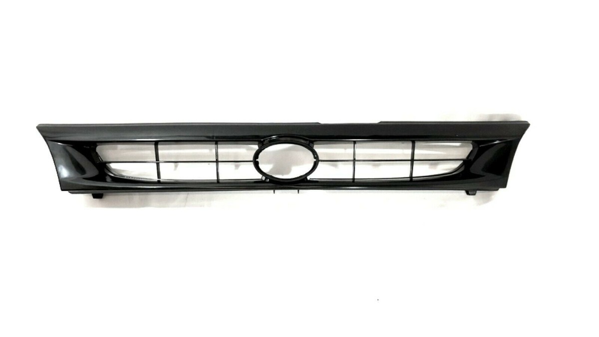 For 1996 1997 Toyota Corolla Front Bumper Upper Grille Black