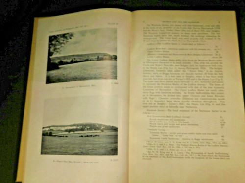 GEOLOGICAL SURVEY OF GREAT BRITAIN - DUDLEY & BRIDGNORTH 1947 COALFIELDS CLAYS R