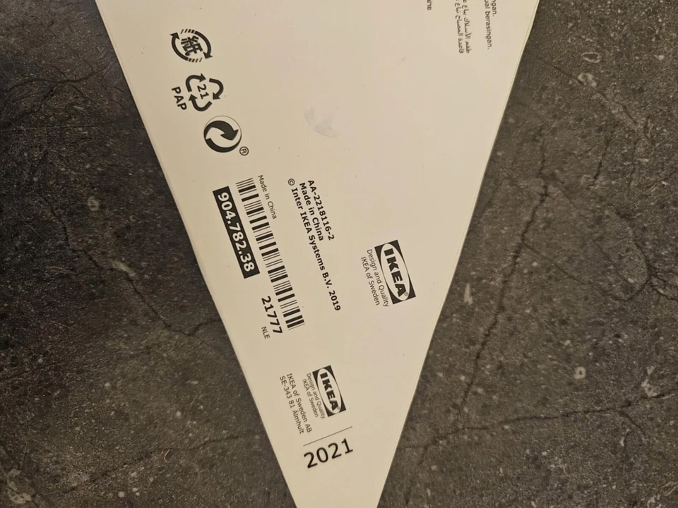 Ikea STRALA Star Light Pendant Table Lamp Shade Christmas Holiday Decor  28" - Image 4 of 4