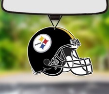 NFL Pittsburg Steelers Helmet Car Air Freshen...