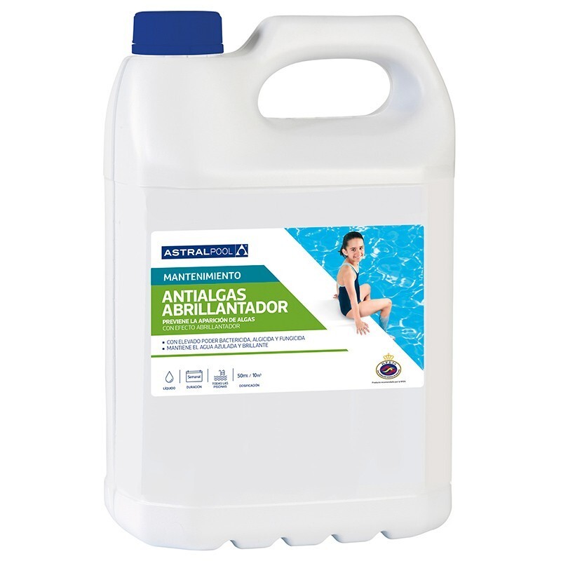 Antialgas abrillantador AstralPool 5 litros