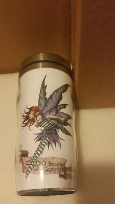 RL Tree-Free Greetings*New*I Do Believe in Faeries*Amy Brown*Sip 'N Go Tumbler