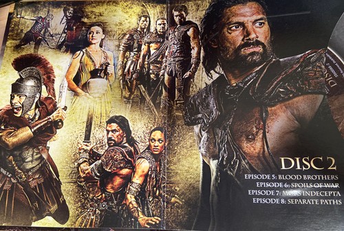 Spartacus: War of the Damned (DVD 2013, 3-Disc) Liam McIntyre, Sex, Blood & Gore - Picture 3 of 7