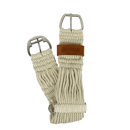 Showman Mohair gerader Schnurgurt mit Rollenschnalle - Bild 2 von 3
