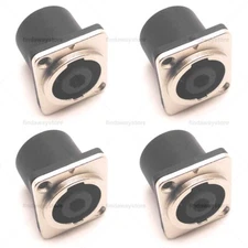 4pcs AFT 4 Pole Speakon Chassis Panel Mount Connector w/ Metal for Neutrik NL4MP
