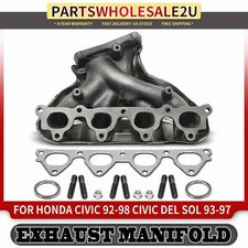 Exhaust Manifold With Gasket For Honda Civic 1992-1998 Civic Del Sol 1993-1997