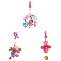 Tiny Love Pack & Go Mini Mobile Elise Elephant And Wind-chimes Baby Butterfly... Tiny Love Pack & Go Mini Mobile Elise Elephant And Wind-chimes Baby Butterfly...