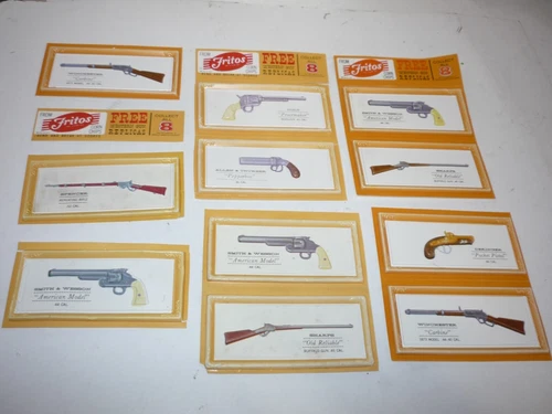 Vintage Fritos Corn Chips Advertisement Western Gun Small Display - Premium Lot