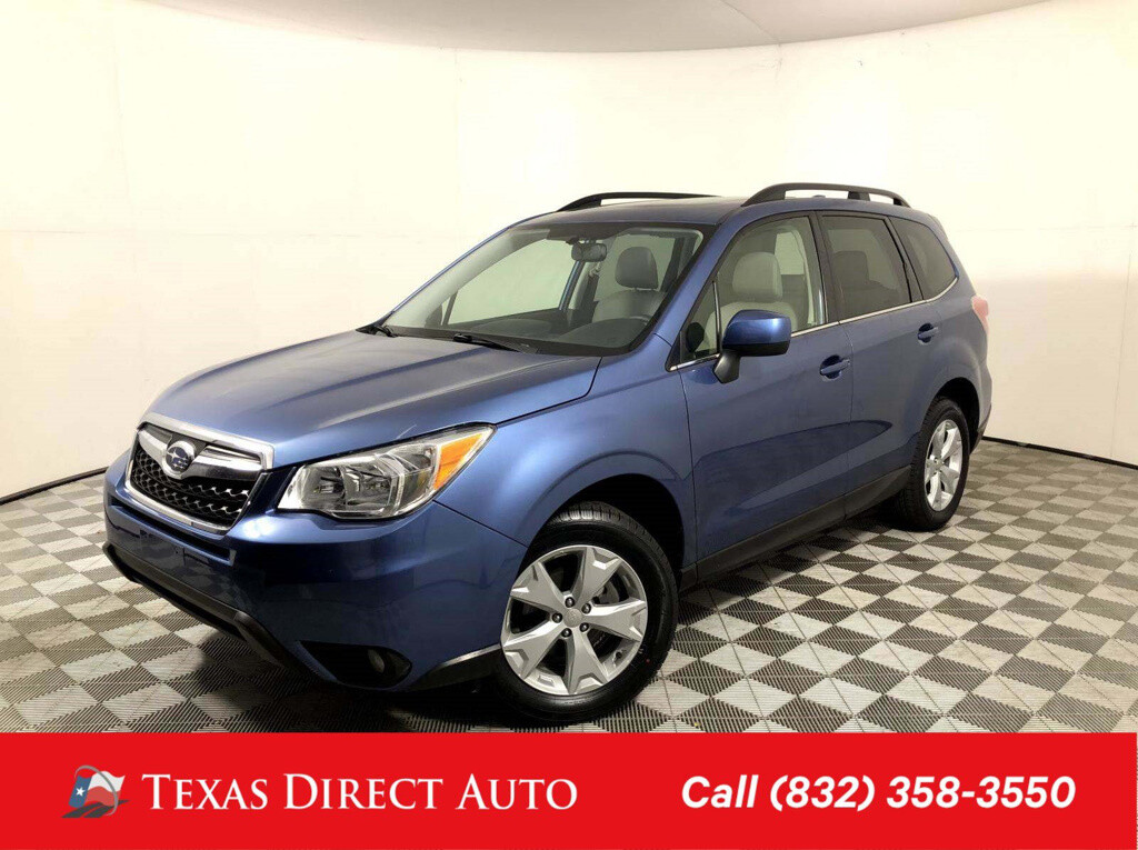 2016 Subaru Forester 2.5i Limited Texas Direct Auto 2016 2.5i Limited Used 2.5L H4 16V Automatic AWD SUV