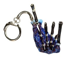 Scottish Bagpipes Keyring - Bagpipe Gift - Scottish Gifts Scottish Gift SC1-K