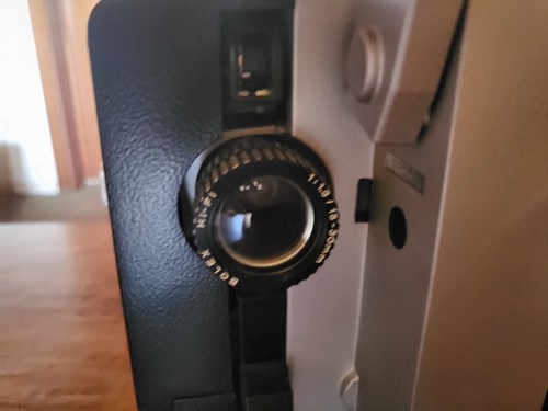 Bolex SP 8 Spezial Projektor mit Ton Braun Nizo 2056 Kamera - Bild 8 von 12