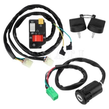 Handlebar Kill Switch &Ignition Key Switch for Honda Sportrax 400 TRX400EX 05-07