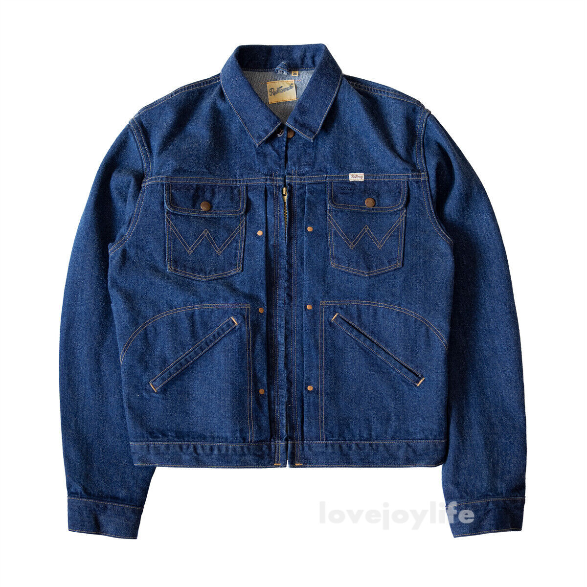 Giacca denim rossa anni '60 24MJZ