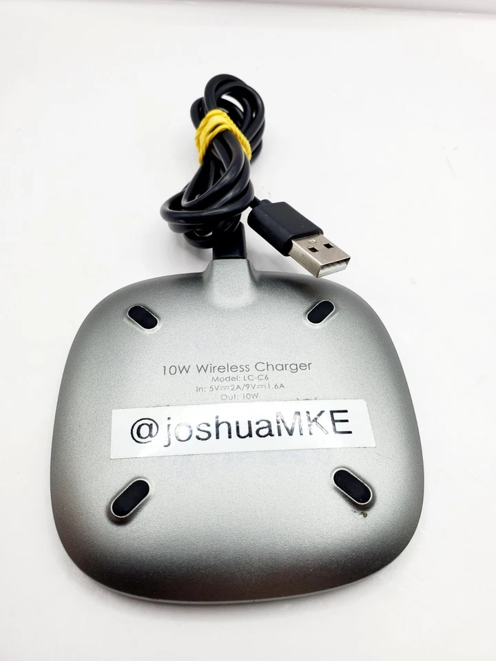 AUKEY Graphite Lite Q 10W Wireless Fast Charger Model LC-C6 - Image 3 of 4