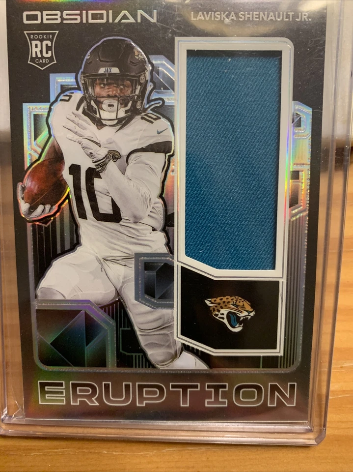 2020 Obsidian Laviska Shenault Jr. Eruption Patch #1/100 #RE17 RC - Image 3 of 4