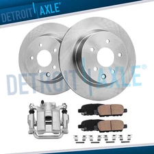 308mm Rear Disc Rotors + Right Caliper Brake Pads for G35 G37 M45 M35 350Z 370Z