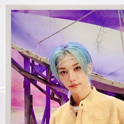 Felix Stray Kids Rock Star Original Photo Card Polaroid Official