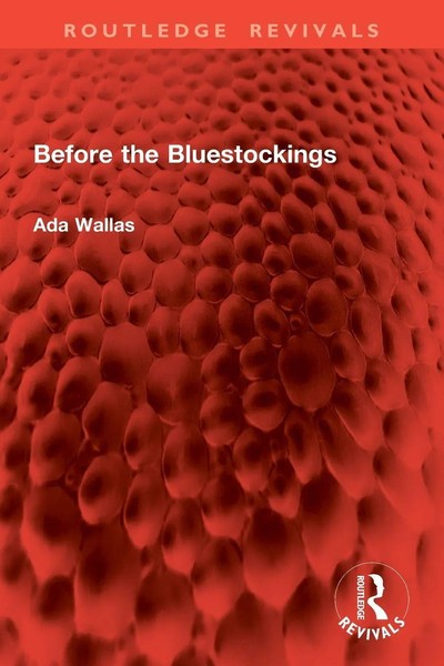 Before The Bluestockings | Ada Wallas | Taschenbuch | Einband - Flex.(Paperback)-image