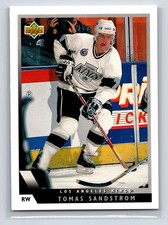 1993-94 Upper Deck - Tomas Sandstrom #188 Los Angeles Kings Hockey Card