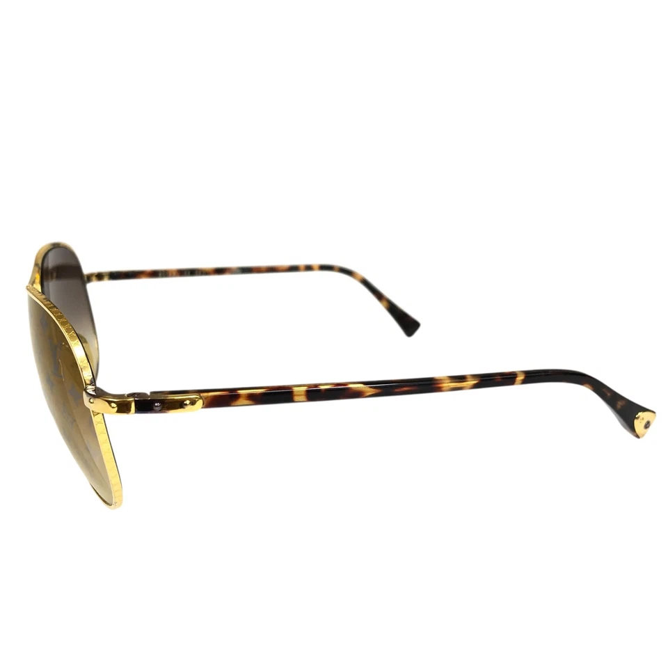 Auténticas gafas de sol Louis Vuitton lentes con monograma de conspiración Z0164U E1008 Foto 4 de 4