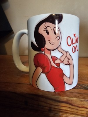 Popeye Olivenöl Cartoon Becher Spülmaschinenfest Portofrei