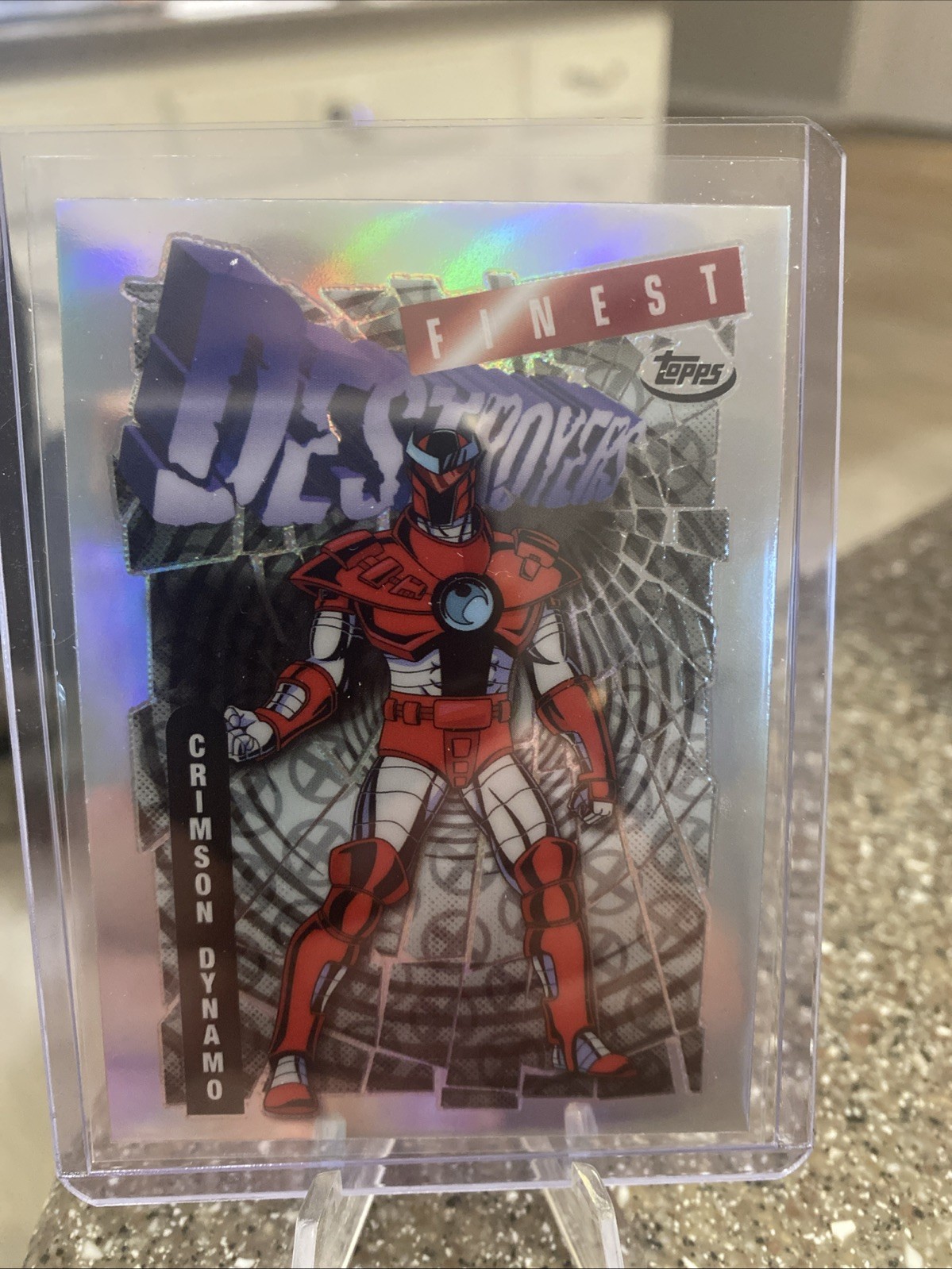 2025 Topps Finest Marvel X-Men '97 Crimson Dynamo #71