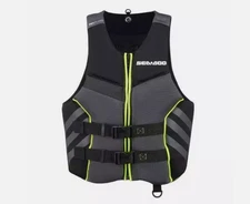 SEA-DOO Airflow PFD Men's Life Vest Green/Black/Grey Size XL 2859381290